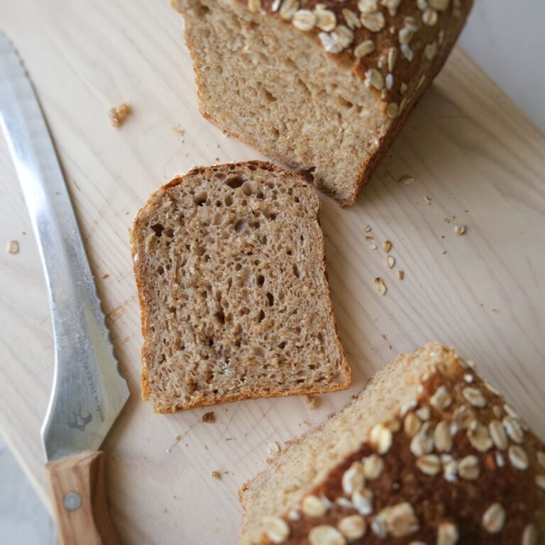 全粒粉オートミール食パン
